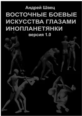 Андрей Швец Восточные боевые искусства глазами инопланетянки. Версия 1.0 обложка книги