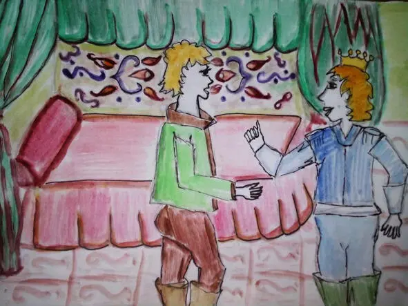 The king was surprised What is it son When did you have time to eat pies - фото 7