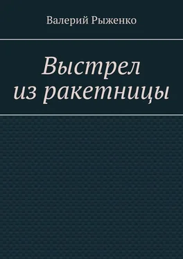 Валерий Рыженко Выстрел из ракетницы обложка книги