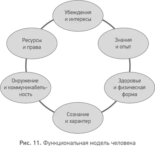 Функциональная модель человека ФМЧ это система элементов отражающих - фото 12
