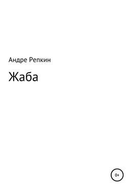 Андре Репкин Жаба обложка книги