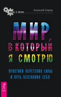 Алексей Серов Мир, в который я смотрю. Практики обретения силы и путь осознания себя обложка книги