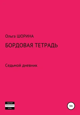 Ольга Шорина Бордовая тетрадь обложка книги