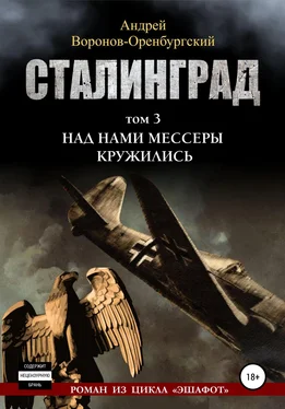 Андрей Воронов-Оренбургский Сталинград. Том третий. Над нами мессеры кружили обложка книги