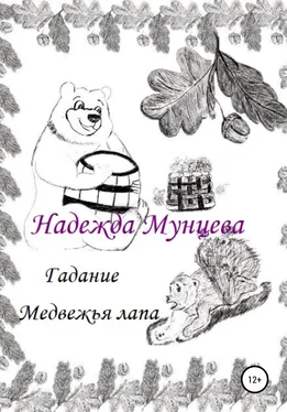 Надежда Мунцева Гадание Медвежья лапа обложка книги