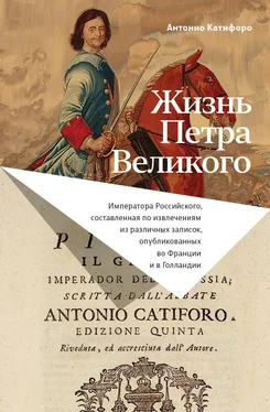 Антонио Катифоро Жизнь Петра Великого обложка книги