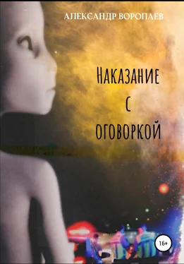 Александр Воропаев Наказание с оговоркой обложка книги