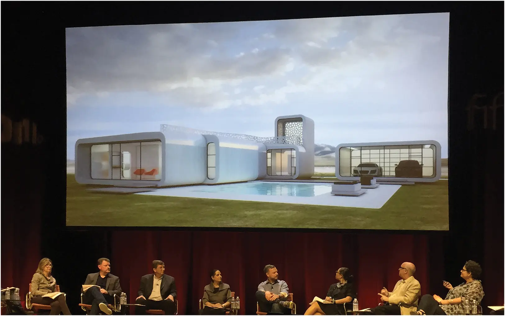 The Gensler Design Excellence Awards GDEA jury discussing the 3DPrinted - фото 5