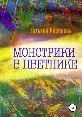 Татьяна Карпеева Монстрики в цветнике обложка книги