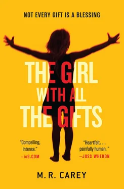 Mike Carey The Girl With All the Gifts обложка книги