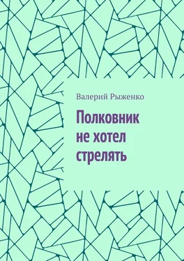 Валерий Рыженко Полковник не хотел стрелять обложка книги