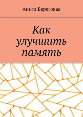 Анита Береговая Как улучшить память обложка книги