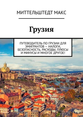 Миттельштедт Макс Грузия. Путеводитель по Грузии для эмигрантов – налоги, безопасность, расходы, плюсы и минусы и многое другое! обложка книги