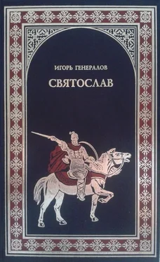 Игорь Генералов Святослав (Железная заря) обложка книги