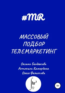 Олеся Филиппова Массовый подбор. Телемаркетинг обложка книги