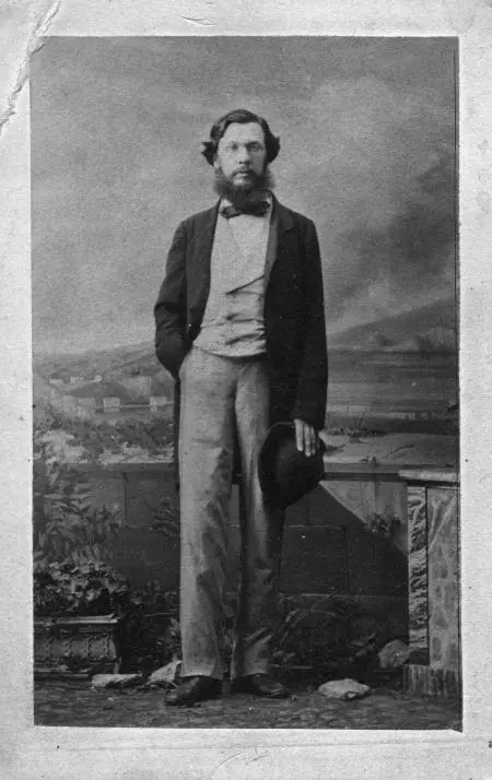 Николай Александрович Добролюбов май 1861 г Неаполь фотоателье Ж Грийе - фото 1