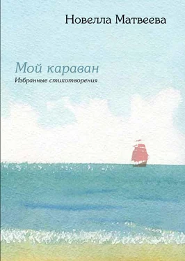 Новелла Матвеева Мой караван. Избранные стихотворения (сборник) обложка книги