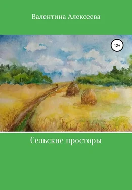 Валентина Алексеева Сельские просторы обложка книги