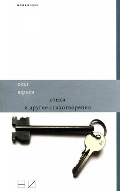 Олег Юрьев Стихи и другие стихотворения обложка книги