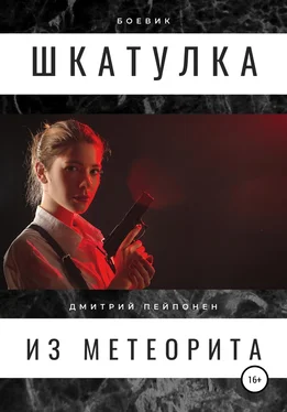 Дмитрий Пейпонен Шкатулка из метеорита обложка книги