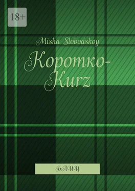 Misha Slobodskoy Коротко-Kurz. Блиц обложка книги