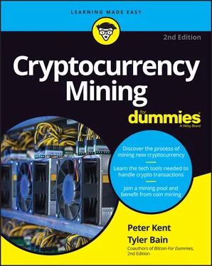 Peter Kent Cryptocurrency Mining For Dummies обложка книги