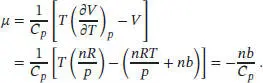 Die Wärmekapazität und der VanderWaalsParameter b sind stets positiv daher - фото 315