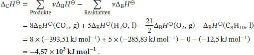 L233aDie Standardbildungsenthalpie Δ B H von HCl aq entspricht der - фото 237