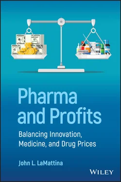 John L. LaMattina Pharma and Profits обложка книги