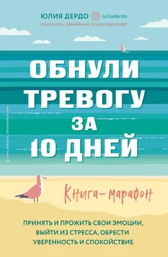 Юлия Дердо Обнули тревогу за 10 дней обложка книги