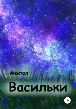 Ментол Васильки обложка книги