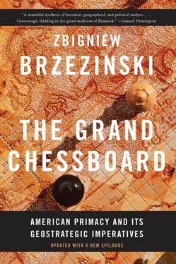 Zbigniew Brzezinski The Grand Chessboard обложка книги