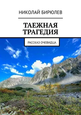 Николай Бирюлев Таежная трагедия. Рассказ очевидца обложка книги