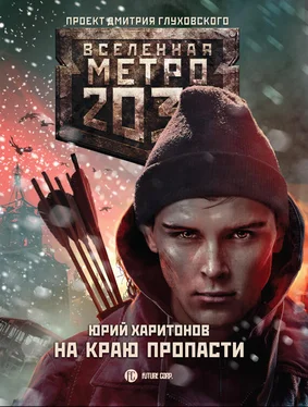Юрий Харитонов Метро 2033: На краю пропасти обложка книги