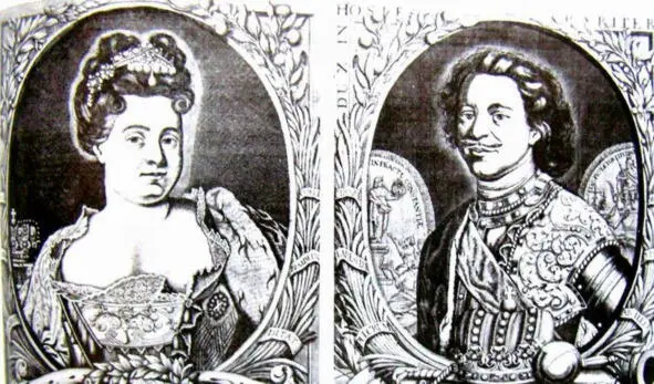 Пётр и Екатерина Зубов 1720 1710 год Узнав что царь или как он - фото 6