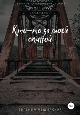 Евгения Чеширская Кто-то за моей спиной обложка книги