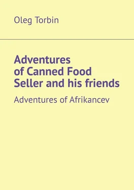 Oleg Torbin Adventures of Canned Food Seller and his friends. Adventures of Afrikancev обложка книги