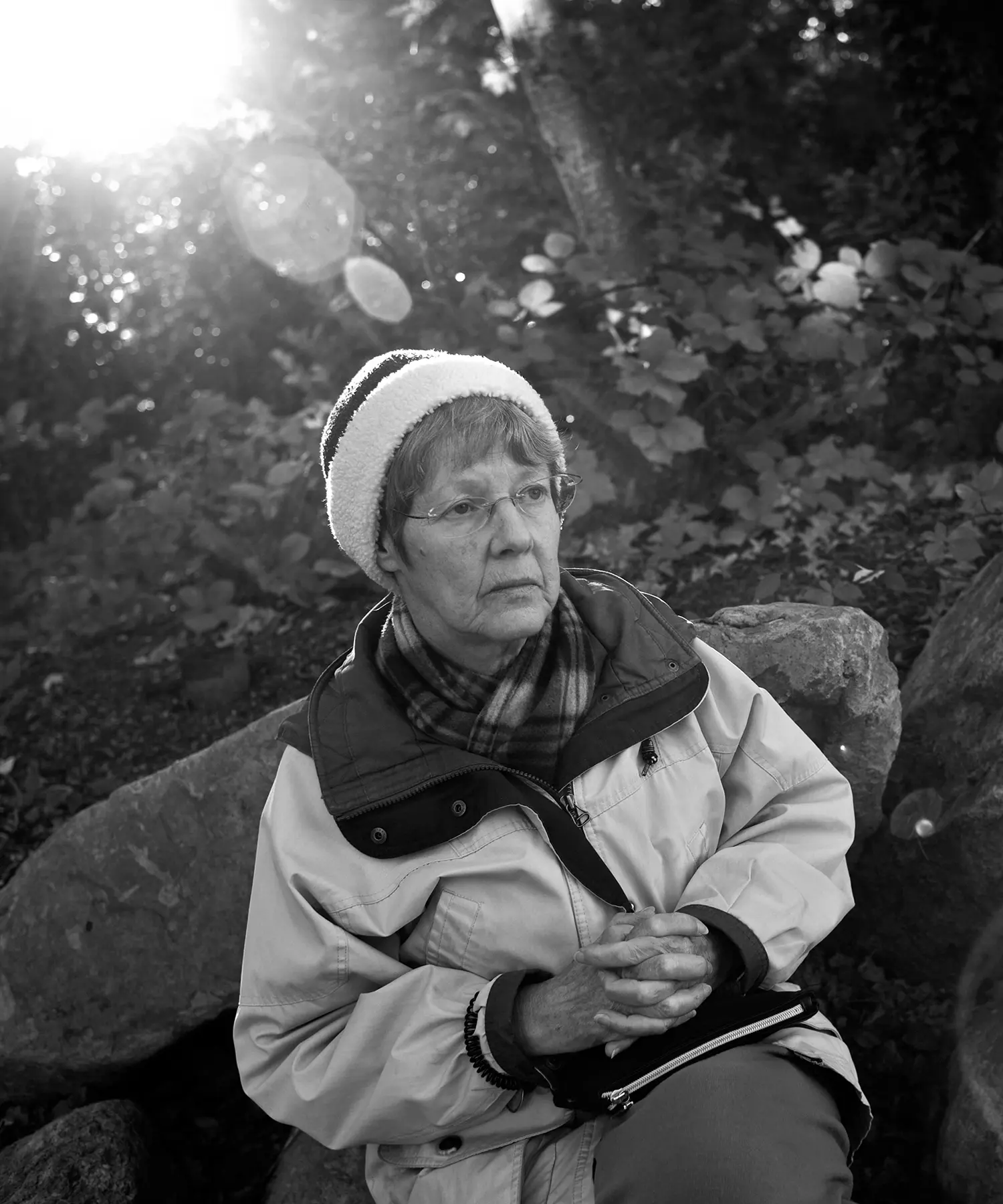 Lovelle Svart faces the camera during one of her Living to the End video - фото 3