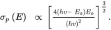 216 The crosssection reaches a maximum at hv2Eo and the coulombic field - фото 33