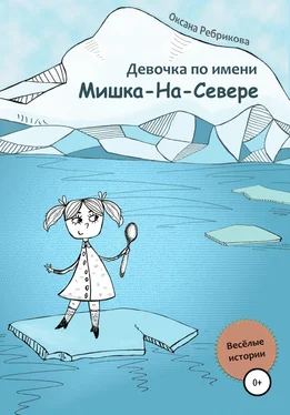 Оксана Ребрикова Девочка по имени Мишка-На-Севере обложка книги