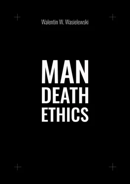 Walentin Wasielewski Man death ethics обложка книги