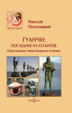 Николай Непомнящий Гуанчи: последние из атлантов. Неразгаданные тайны Канарских островов обложка книги