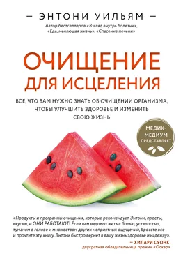 Энтони Уильям Очищение для исцеления. Все, что вам нужно знать об очищении организма, чтобы улучшить здоровье и изменить свою жизнь обложка книги