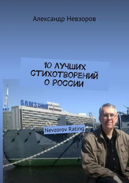 Александр Невзоров 10 лучших стихотворений о России. Nevzorov Rating обложка книги