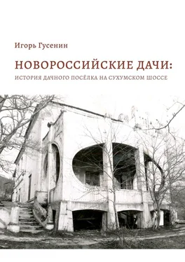 Игорь Гусенин Новороссийские дачи: история дачного посёлка на Сухумском шоссе обложка книги