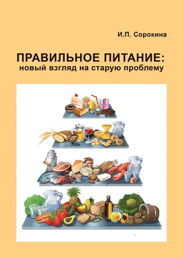 Сорокина Ирина Правильное питание: новый взгляд на старую проблему обложка книги