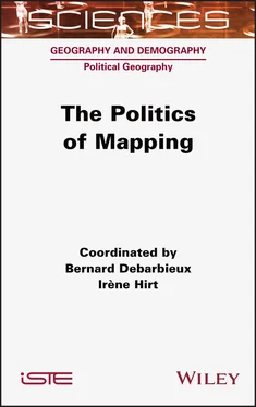 Bernard Debarbieux The Politics of Mapping обложка книги
