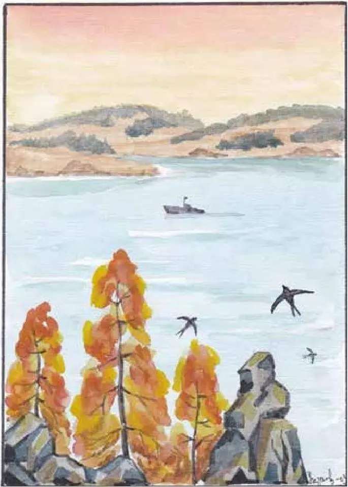 ПРОГУЛКА ПОД ЛУНОЙ Задумчиво и медленно я шла И ночь прохладой осени - фото 6