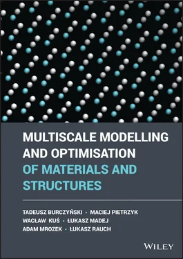 Tadeusz Burczynski Multiscale Modelling and Optimisation of Materials and Structures обложка книги