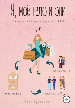 Таня Русакова Я, моё тело и они обложка книги
